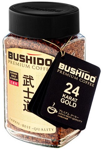 Кофе Bushido 24 Karat Gold